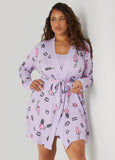 Love To Sleep Lashes Robe Set