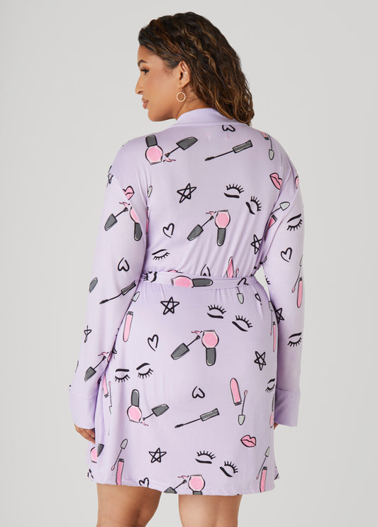 Love To Sleep Lashes Robe Set