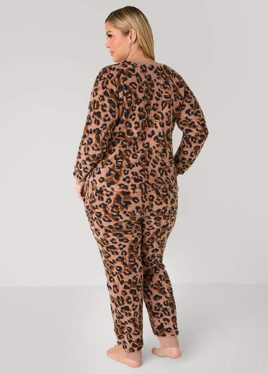 UnBearably Cute Leopard PJs Set
