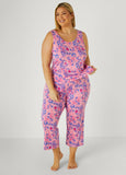 Floral Print Pajama Set