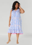 Ellen Tracy Printed Night Gown