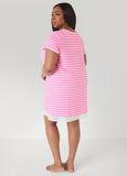 Ellen Tracy Striped Sleepshirt