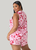 Heart Swirl PJs Short Set