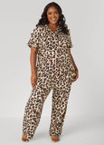 Moon To Noon Leopard PJs Set