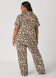 Moon To Noon Leopard PJs Set