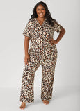 Moon To Noon Leopard PJs Set