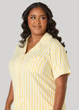 Moon To Noon Striped PJs Set