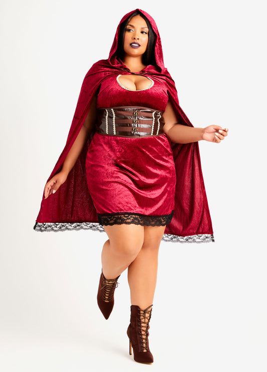Plus Size Red Riding Hood Halloween Costume