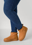 Faux Suede Ankle Boots
