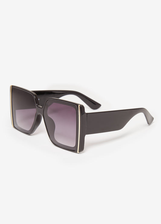 Oversized Square Tinted Sunglasses