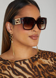 Oversized Square Sunglasses