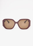 Square Frame Tinted Sunglasses