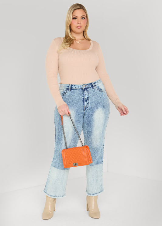 Quilted Faux Leather Flap Bag