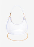 Clear Top Handle Shoulder Bag