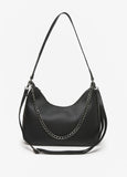 Pebbled Faux Leather Crossbody Bag