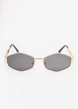 Geometric Framed Sunglasses