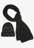 Crystal And Faux Pearl Hat Gift Set