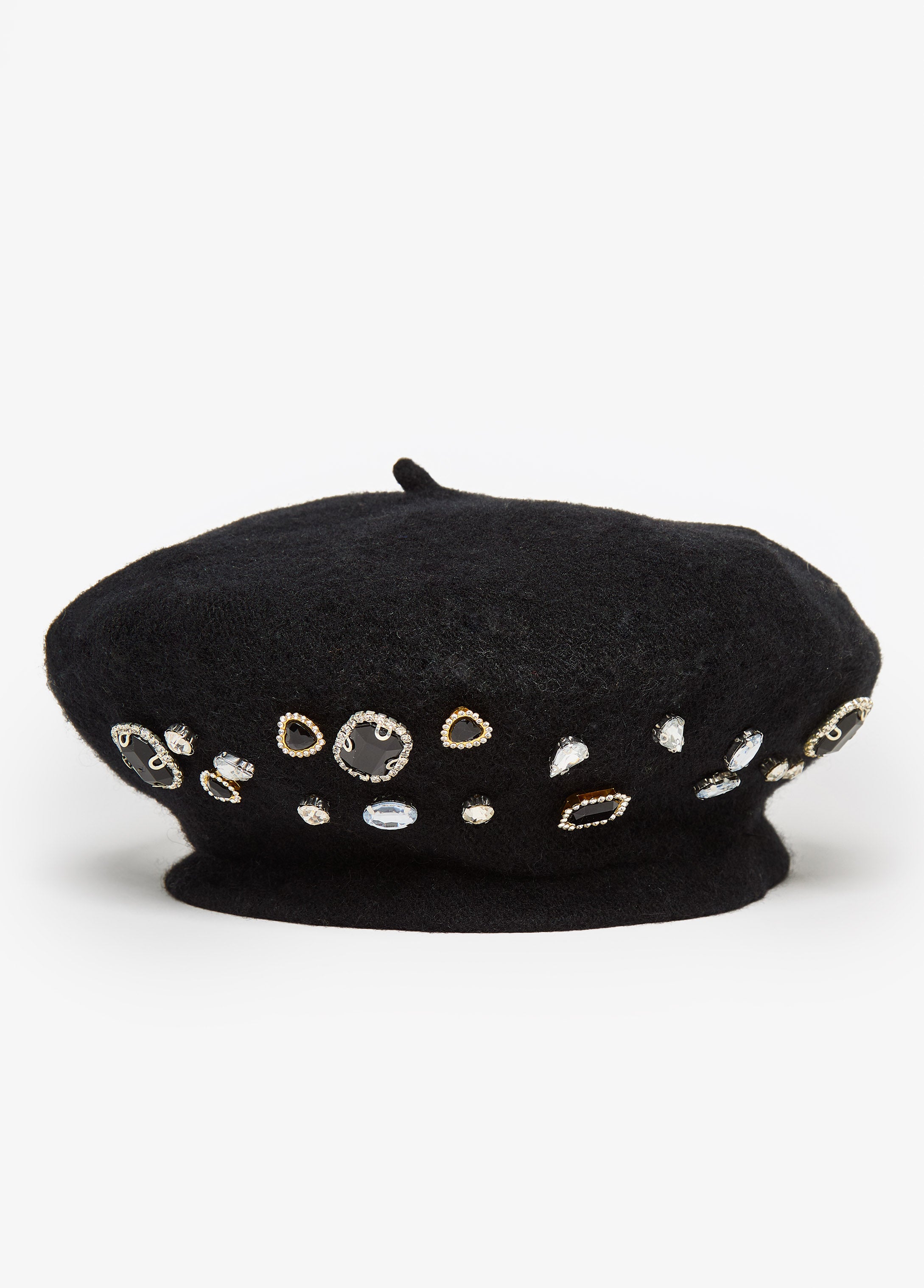 Knitted Crystal Beret