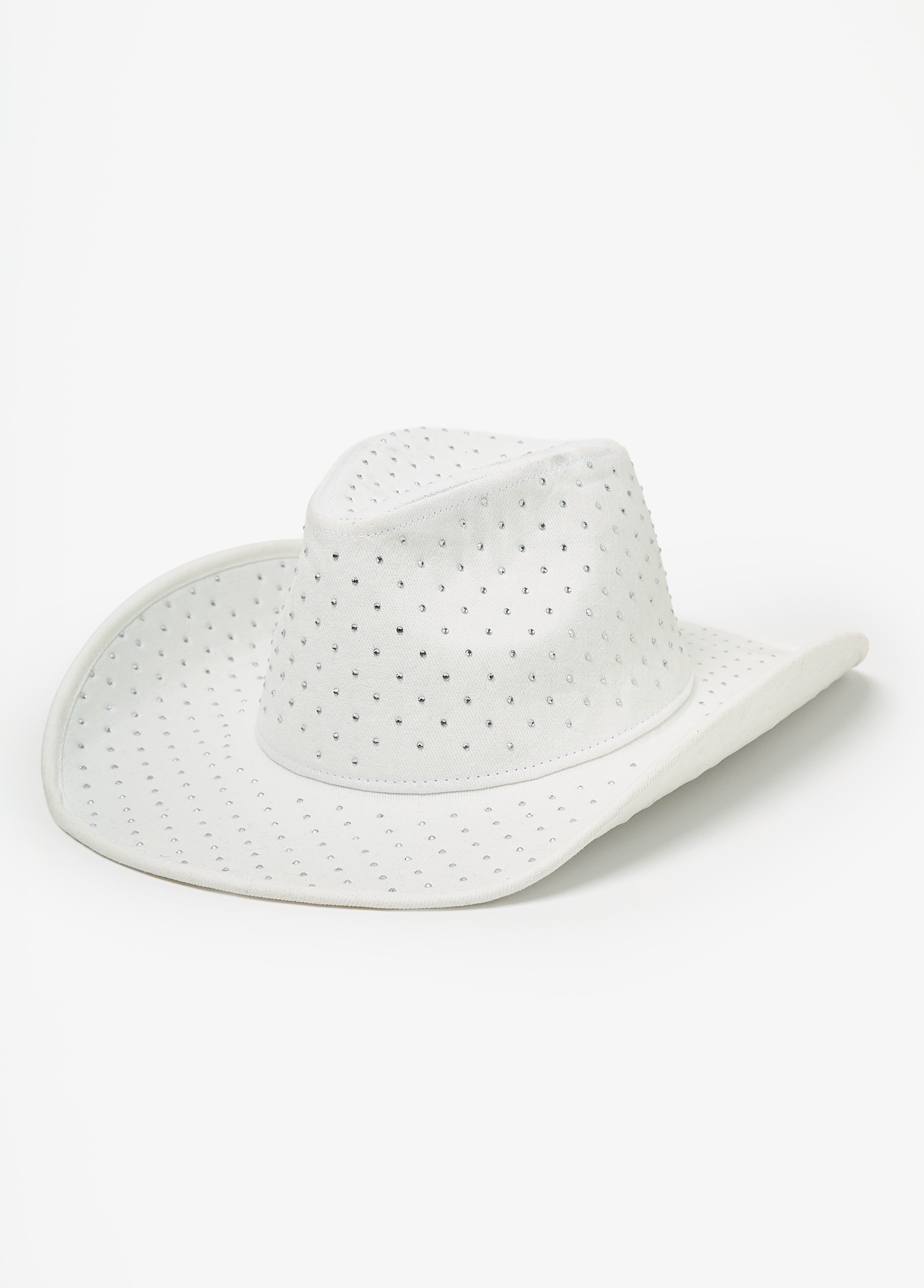 Crystal Denim Cowboy Hat