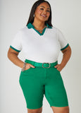 Plus Size Trendy Faux Leather Waist Belt Plus Size Vegan Leather Belt