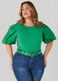 Enamel Buckle Pants Belt