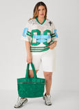 Quilted Puffer Tote Bag