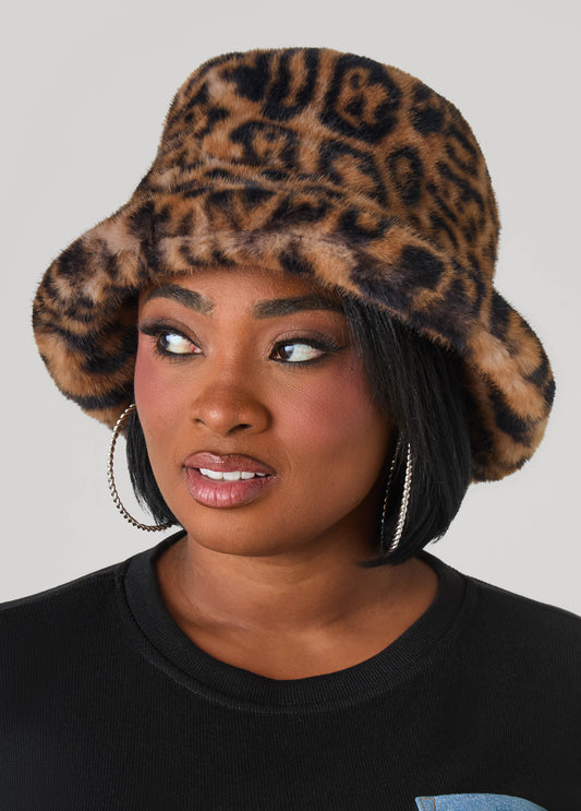 Faux Fur Bucket Hat