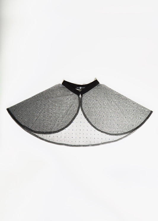 Crystal Mesh Capelet