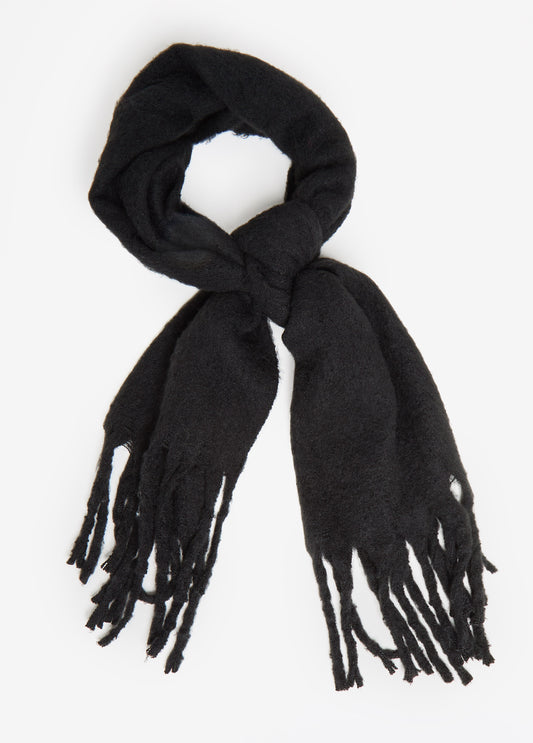 Brushed Fringed Scarf