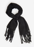 Brushed Fringed Scarf