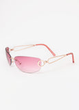 Ombre Rimless Glasses