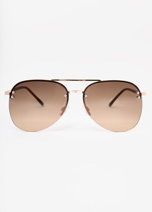 Ombre Aviator Sunglasses