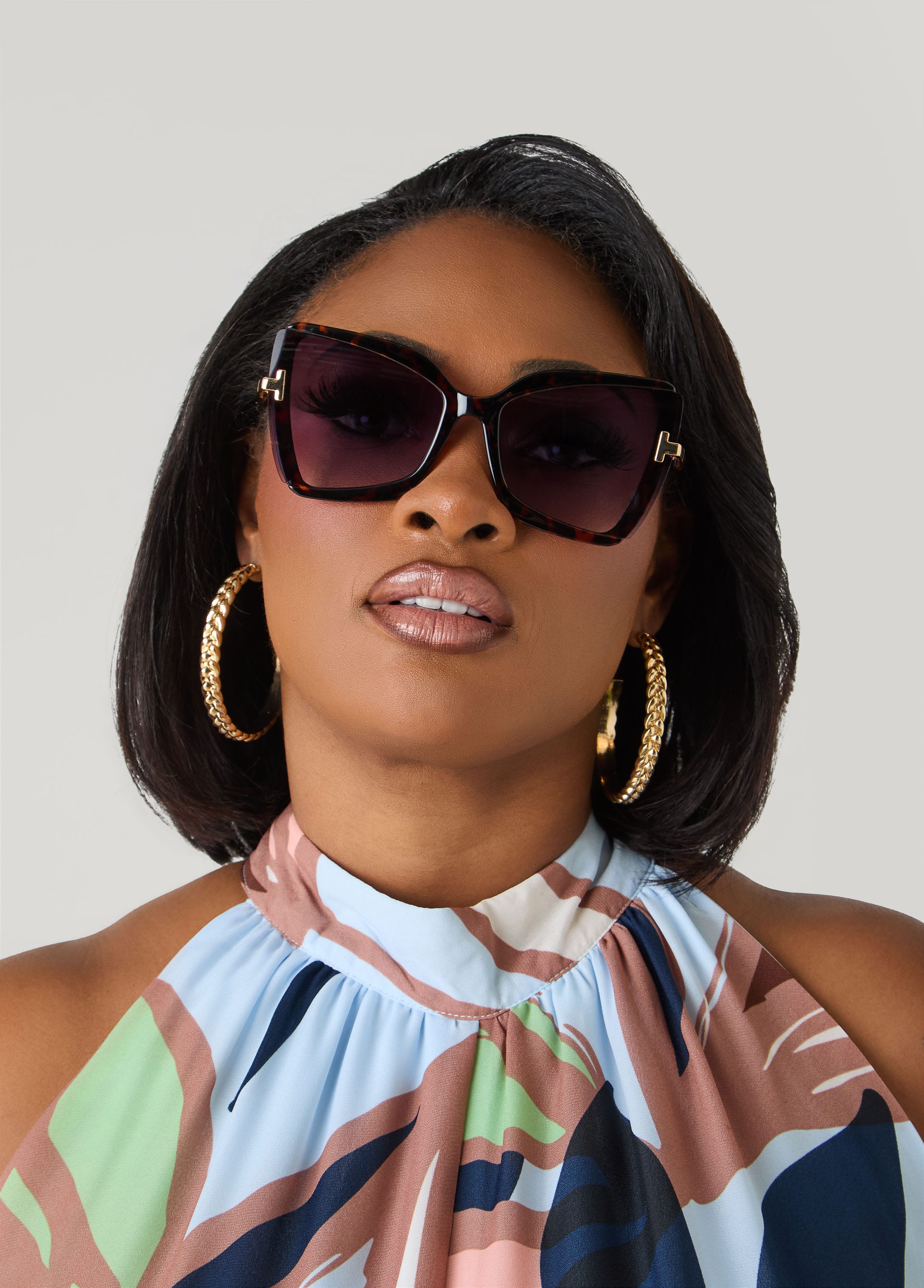 Ashley Stewart +1.50 Tortoisesh Bifocal Sunglasses