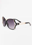 Cutout Round Sunglasses