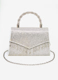 Fringed Crystal Evening Bag