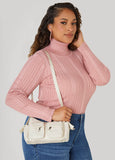 Faux Leather Cargo Bag