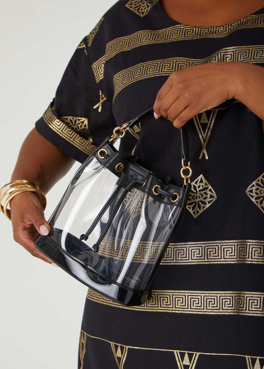 Clear Bucket Bag