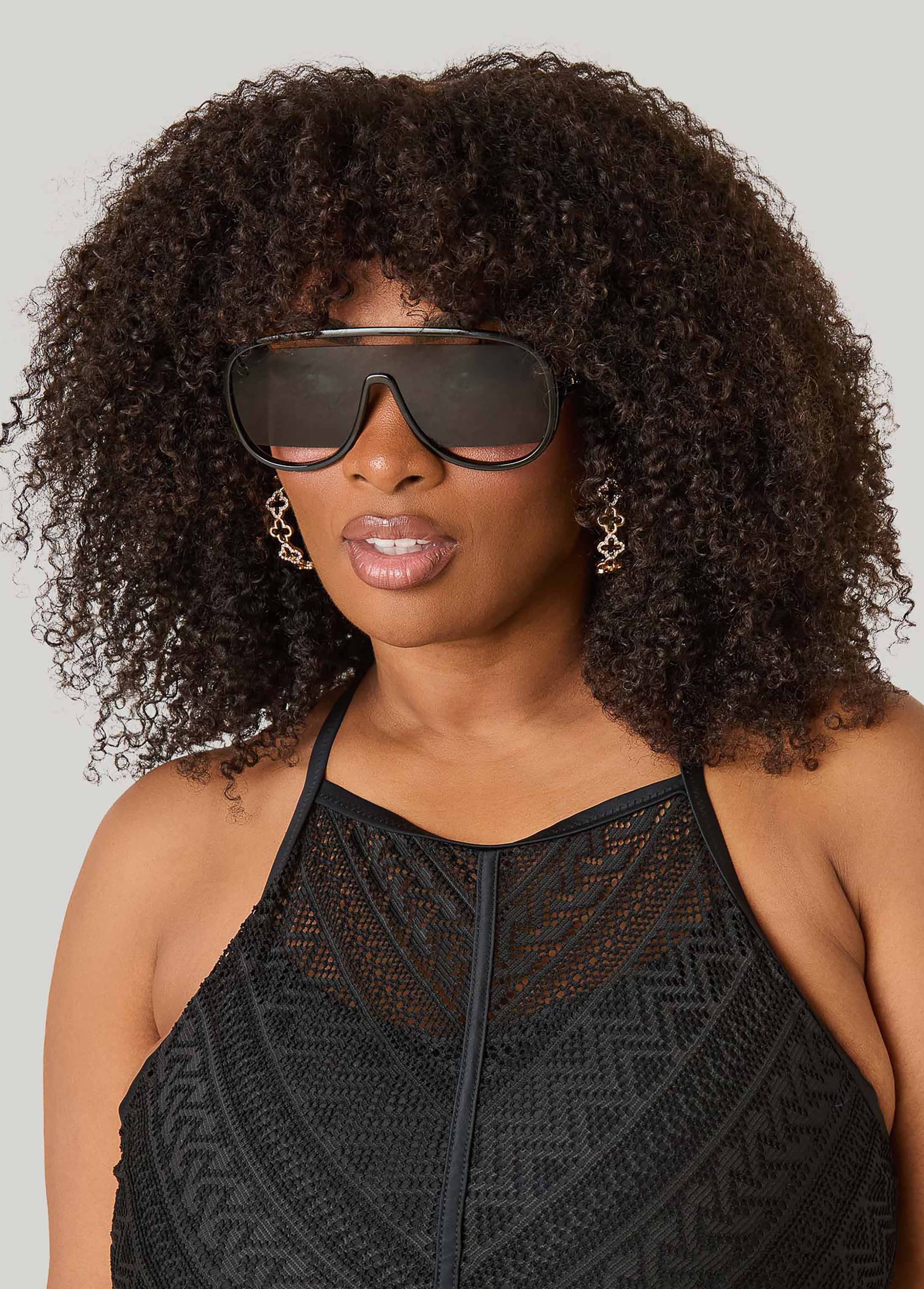 Cutout Aviator Sunglasses