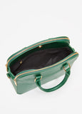 Textured Top Handle Satchel
