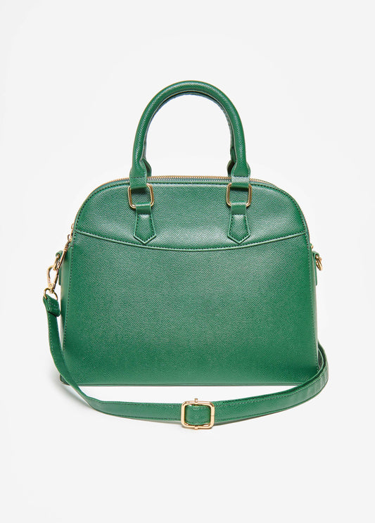 Textured Top Handle Satchel