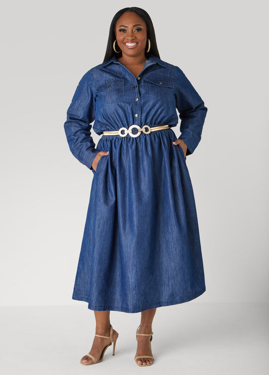 Crystal Ring Stretch Belt