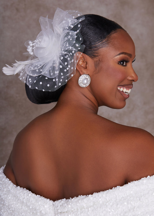 Statement Bridal Hair Accessories Wedding Fascinator Hat