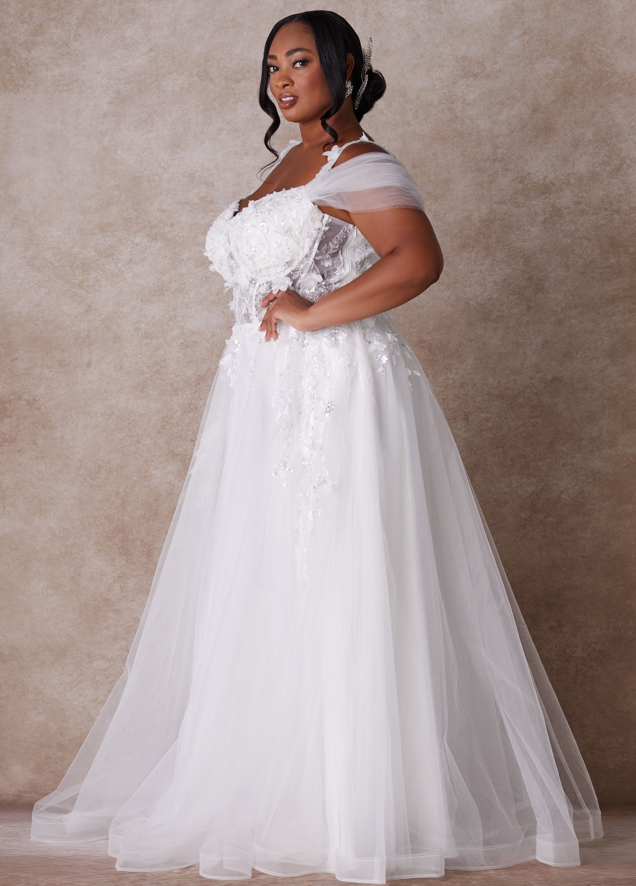 The Mischa Princess Wedding Gown Ashley Stewart The Mischa Princess Wedding Gown Ashley Stewart