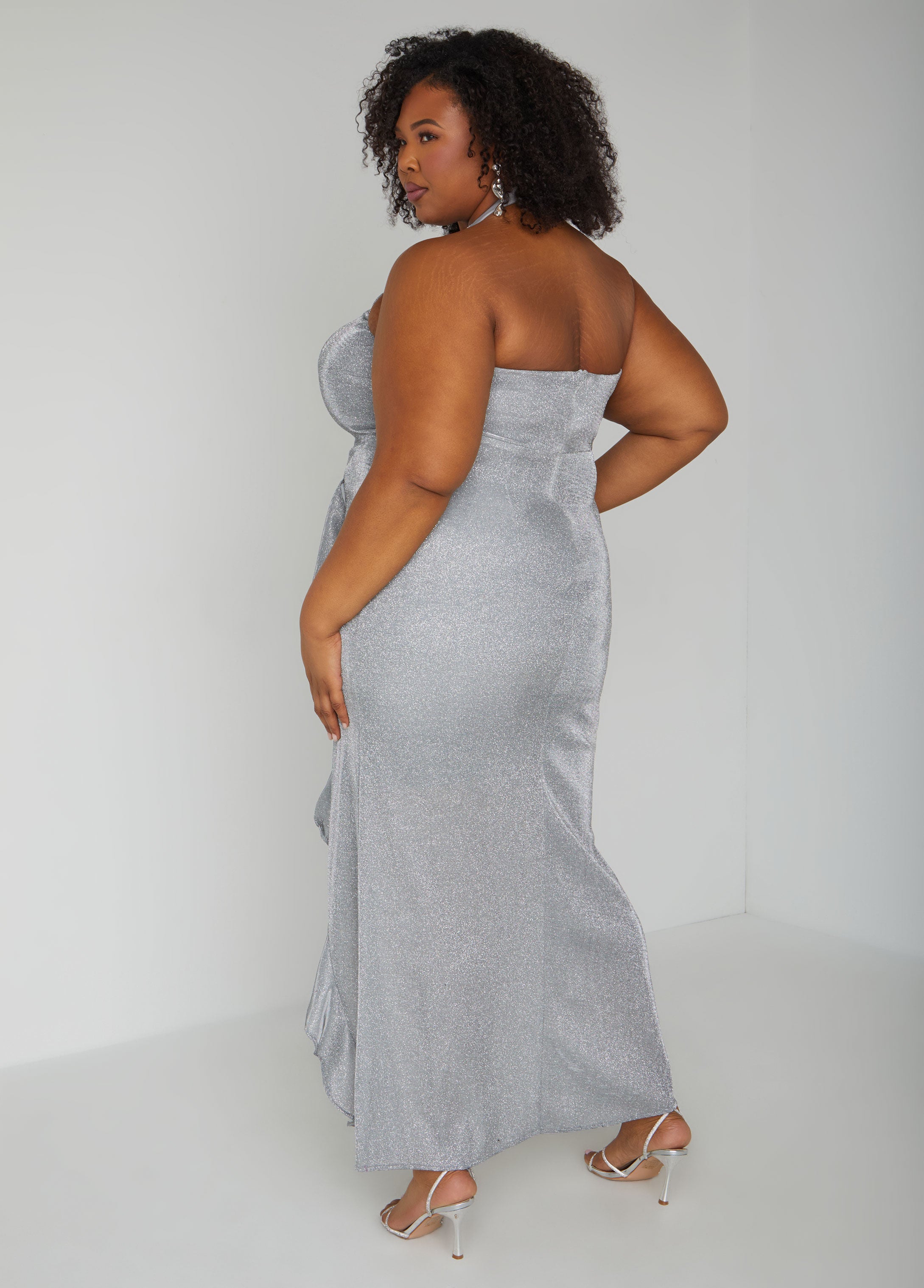 Plus Size Metallic Bridesmaid Gown Plus Size Bridal Fashion Ashley Stewart Plus Size Metallic Bridesmaid Gown Plus Size Bridal Fashion Ashley Stewart