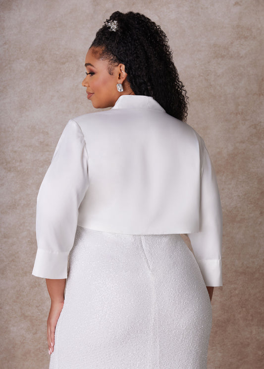 Sateen Bridal Bolero