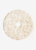 Printed Faux Fur Tree Skirt