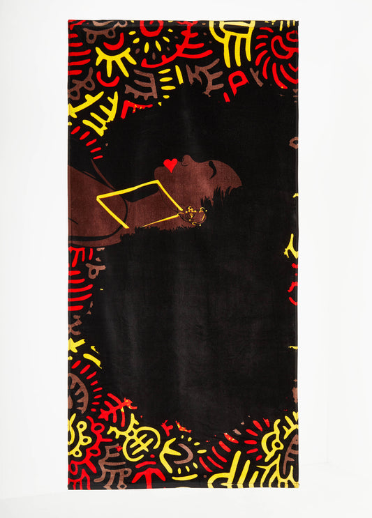Pardon My Fro™ Harlem Beach Towel