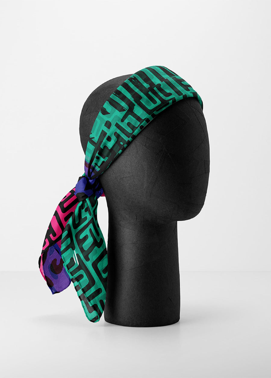 Pardon My Fro™ Mahogany Headwrap