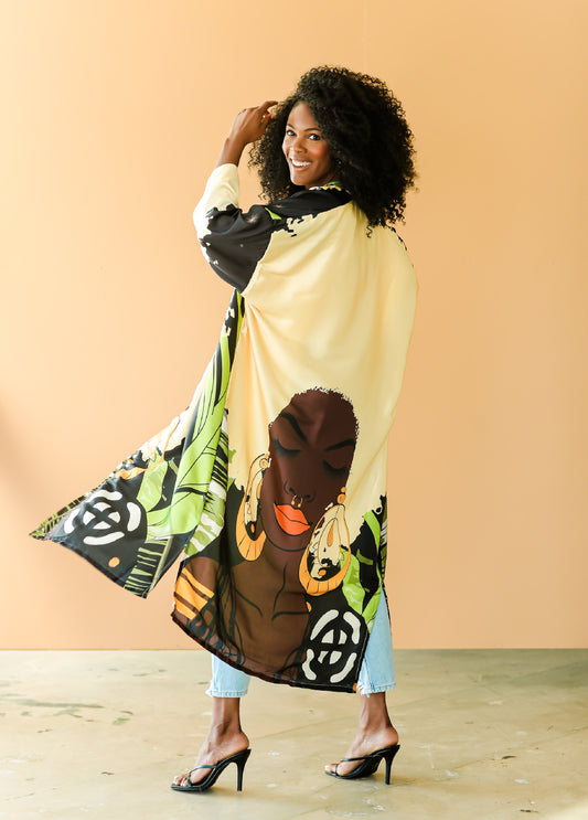 Pardon My Fro™ Ziggy Kimono