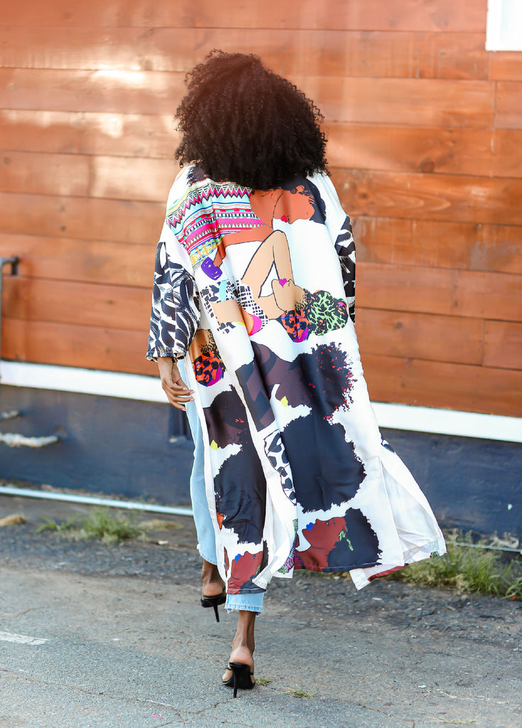 Pardon My Fro™ The Squad Kimono – Ashley Stewart